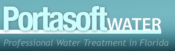 Blue Portasoft Water Logo