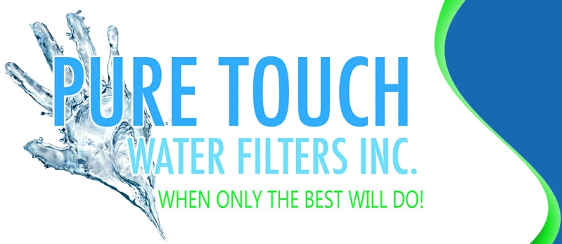 Pure Touch Water FIlters Blue and Green Logo