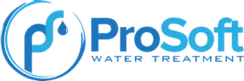 Logo with white background and blue text.