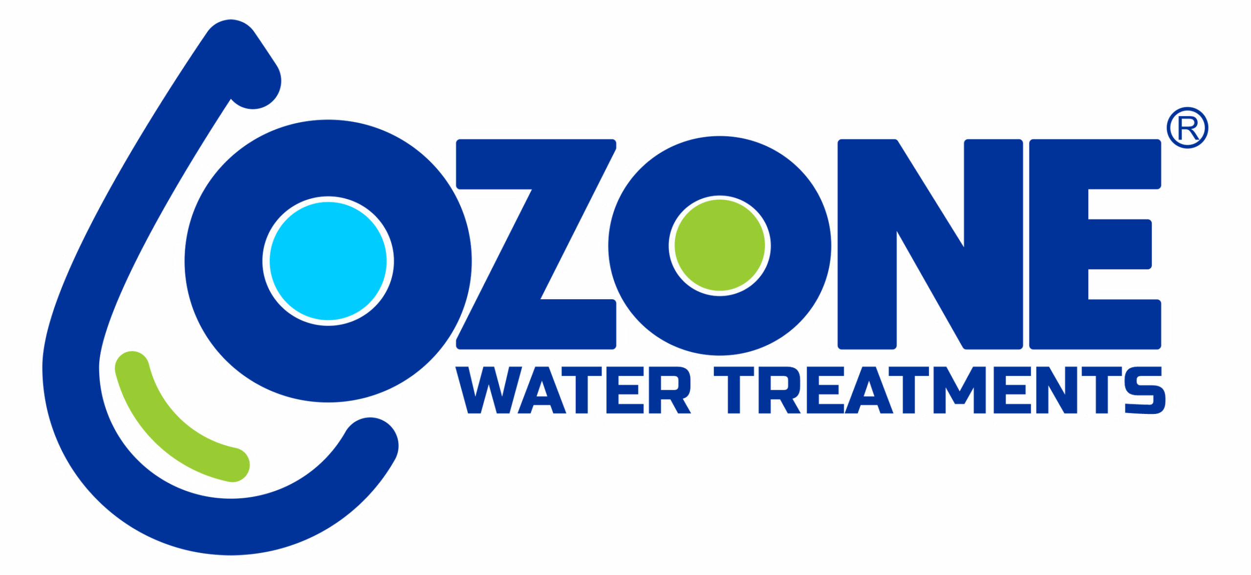 Company logo with dark blue lettering. There is light blue and green accent colors as well.